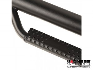 Jeep Wrangler JL Spartan Nerf Bar - Textured Black - 2 Door